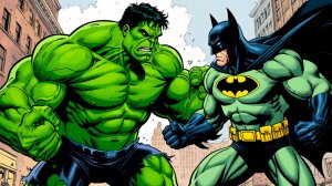 Человек паук халк и супермен спасают маленьких супергероев от мутанта бетмена.