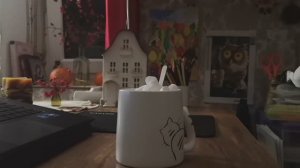 Уютный ноябрь. Букеты, порядок на полках.