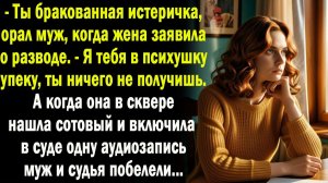 Жизненные истории: Узнав о разводе, бизнесмен решил лишит жену всего. Но когда она в суде поставила