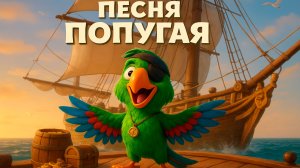 ПЕСНЯ ПОПУГАЯ - ПИРАТА (PIRATE PARROT SONG) Мультфильм по песне В.С. Высоцкого