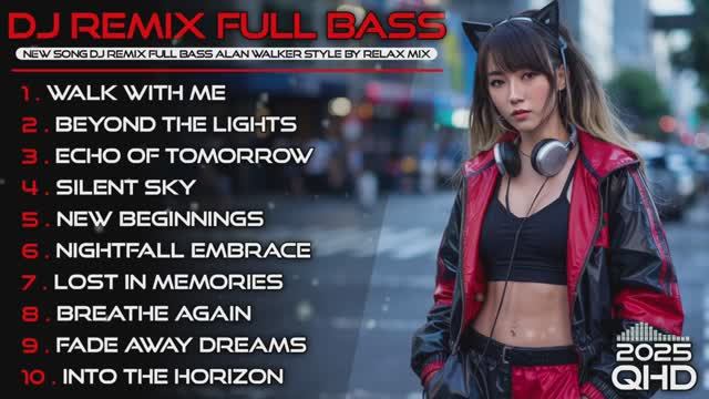 🚀 DJ Relax Mix 2025 – Alan Walker Inspired Remix  Emotional & Chill Vibes #edm #chill #remix смотреть онлайн
