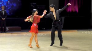 Молодежь-2 La Open: ча-ча-ча, самба румба, пасодобль, джайв. Kinezis Cup 2025 / бальные танцы