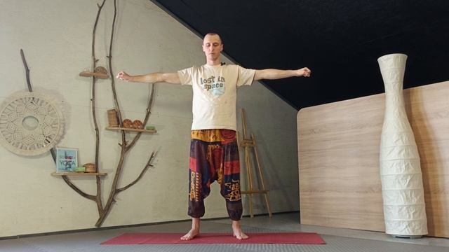 Разминка перед практикой йоги. 10 минут