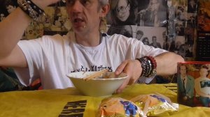 мукбанг чай курт вареники и печенье горка с грушей