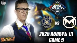 КАЙЯ АДК Team Max vs Valhalla PLAY-OFF | MPL S9 KH Mobile Legends