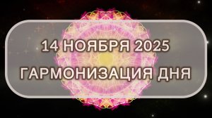 Гармонизация дня 14 ноября 2025. Трансформационная МЕДИТАЦИЯ. Позитивные вибрации.