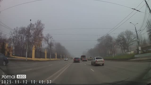 Опасный маневр на Гагарина