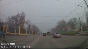 Опасный маневр на Гагарина