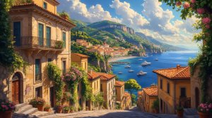 Волшебная прогулка по Сорренто 🍋 Романтическое побережье Италии в формате 4K