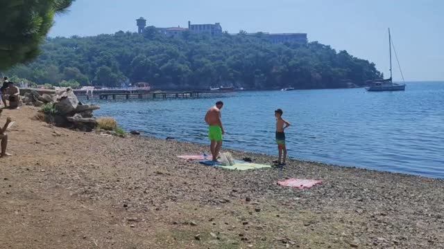 Самый лучший пляж. Принцевы острова. Турция