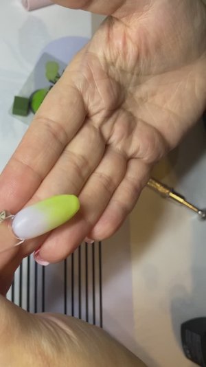 Мое первое омбре