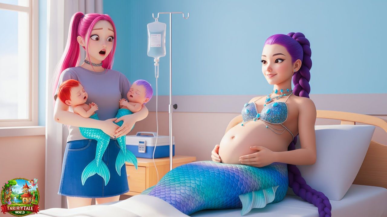 KPOP Demon Hunters Малыш Руми спасает беременную Русалку Руми От Опасности смотреть онлайн