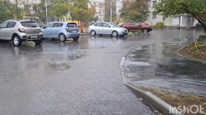 Ливень🌧,но идти надо.☔️.Маникюр..оливье..торт..(вот это денёк😳)))