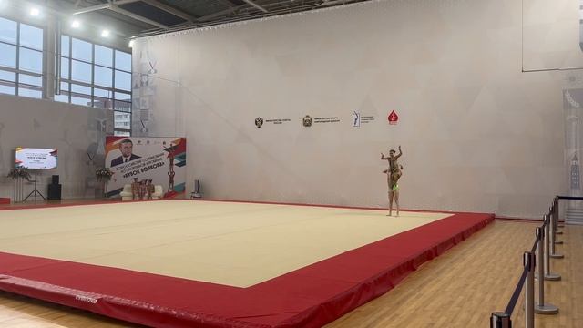 ЖП 1 спортивный разряд,  Воробьёва - Морозова, ДК «Машиностроитель» Балансовое упражнение