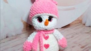 Амигуруми: схема Снеговичок | Игрушки вязаные крючком