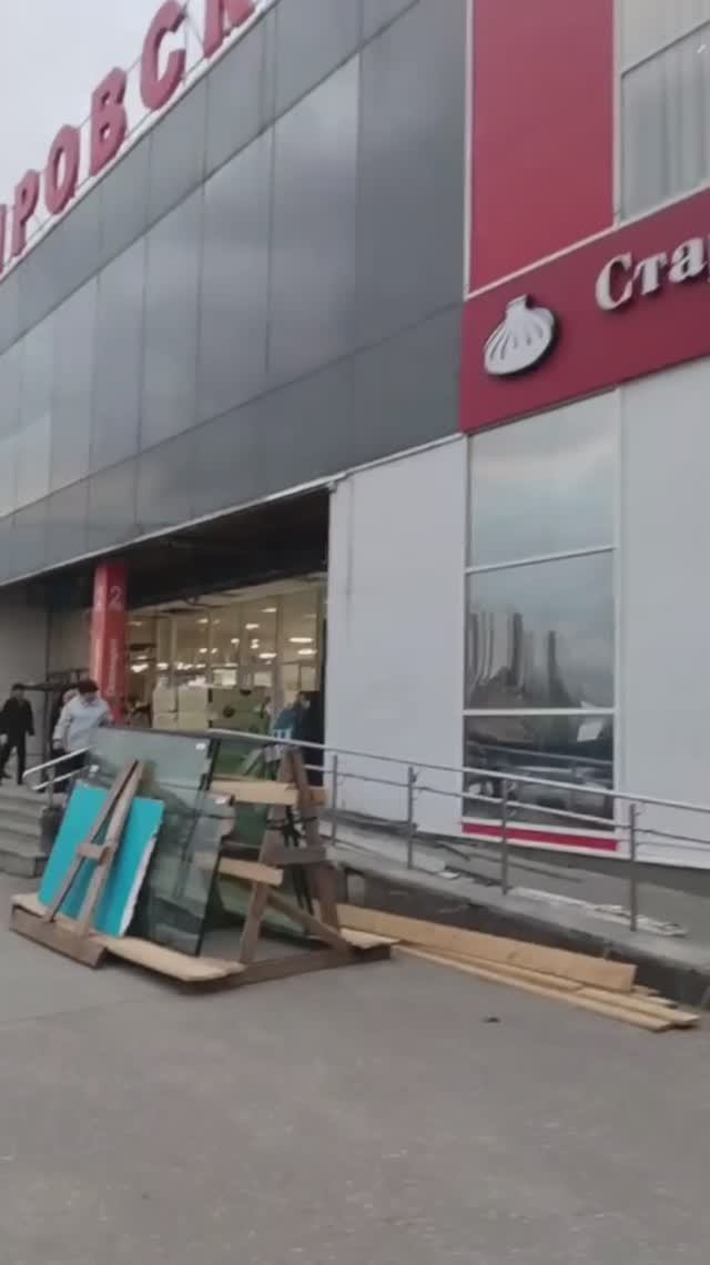 Пышма Кировский. Монтаж и демонтаж витражей