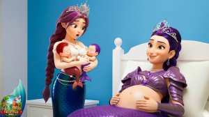 Руми Спасает беременную Русалку Руми От Опасности KPOP Demon Hunters