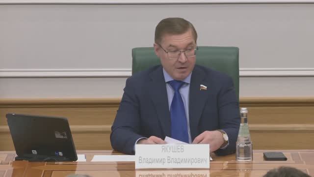 Первый заместитель Председателя СФ проводит заседание Совета по вопросам жилищного строительства