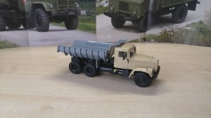 Обзор модели Маз-53371 будка, масштаб 1:43, "Deagostini".