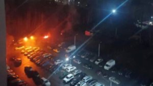 Появились кадры атаки БПЛА на Орёл. Атакованы жилые дома. Новости сегодня. 13.11.2025