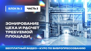 Видео-курс: Эффективное производство. Блок№2 ч.2 Зонирование цеха