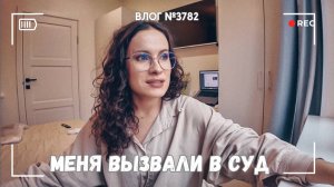 Меня вызвали в суд!  - ВЛОГ №3782  - 12.11.25