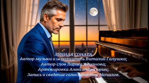 Лунная соната, поёт Виталий Галушко