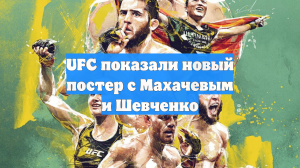 UFC показали новый постер с Махачевым и Шевченко