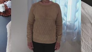 ЭКСПРЕСС МК__ПОЛУХЛОПКОВЫЙ ДЖЕМПЕР СПИЦАМИ