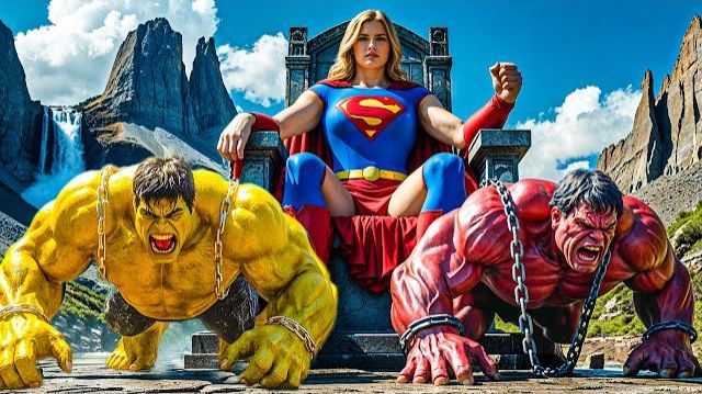 ЭПИЧЕСКАЯ БИТВА СИНЕГО ХАЛКА ПРОТИВ КРАСНОГО ХАЛКА смотреть онлайн