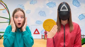 ИГРА В КАЛЬМАРА у нас дома в реальной жизни?