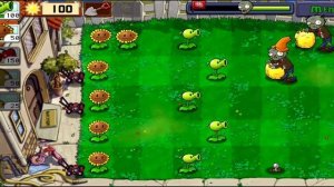 Зомби против растений. 6 уровень