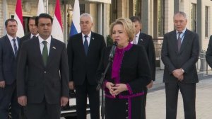 Валентина Матвиенко в Душанбе открыла церемонию передачи автомобилей, 13 ноября 2025