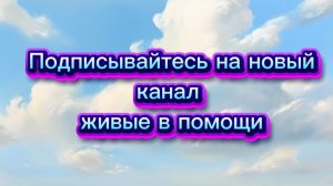 🙏🎼 Новая песня живые в помощи☦️