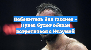 Победитель боя Гассиев – Пулев будет обязан встретиться с Итаумой