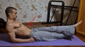 Нижний пресс дома — комплекс упражнений!