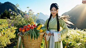 Повседневная жизнь китайской фермерши. ASMR.