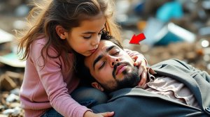 Бездомная Девочка Находит Миллионера Без Сознания На