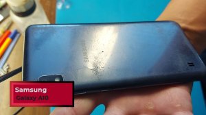 Samsung Galaxy A10 не включается и не заряжается, поиск неисправности.