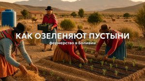 Как боливийские женщины озеленяют пустыню, борются с бедностью и выращивают свою еду 🇧🇴