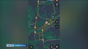 Вечерний Ставрополь встал в 10-балльных пробках