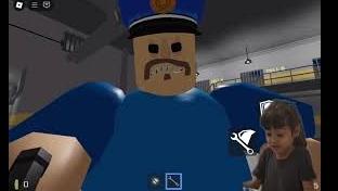 Настя пытается сбежать от Барри в игре Roblox. смотреть онлайн