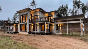 Дом из клееного бруса Vaskela 220 в п. Акватория
