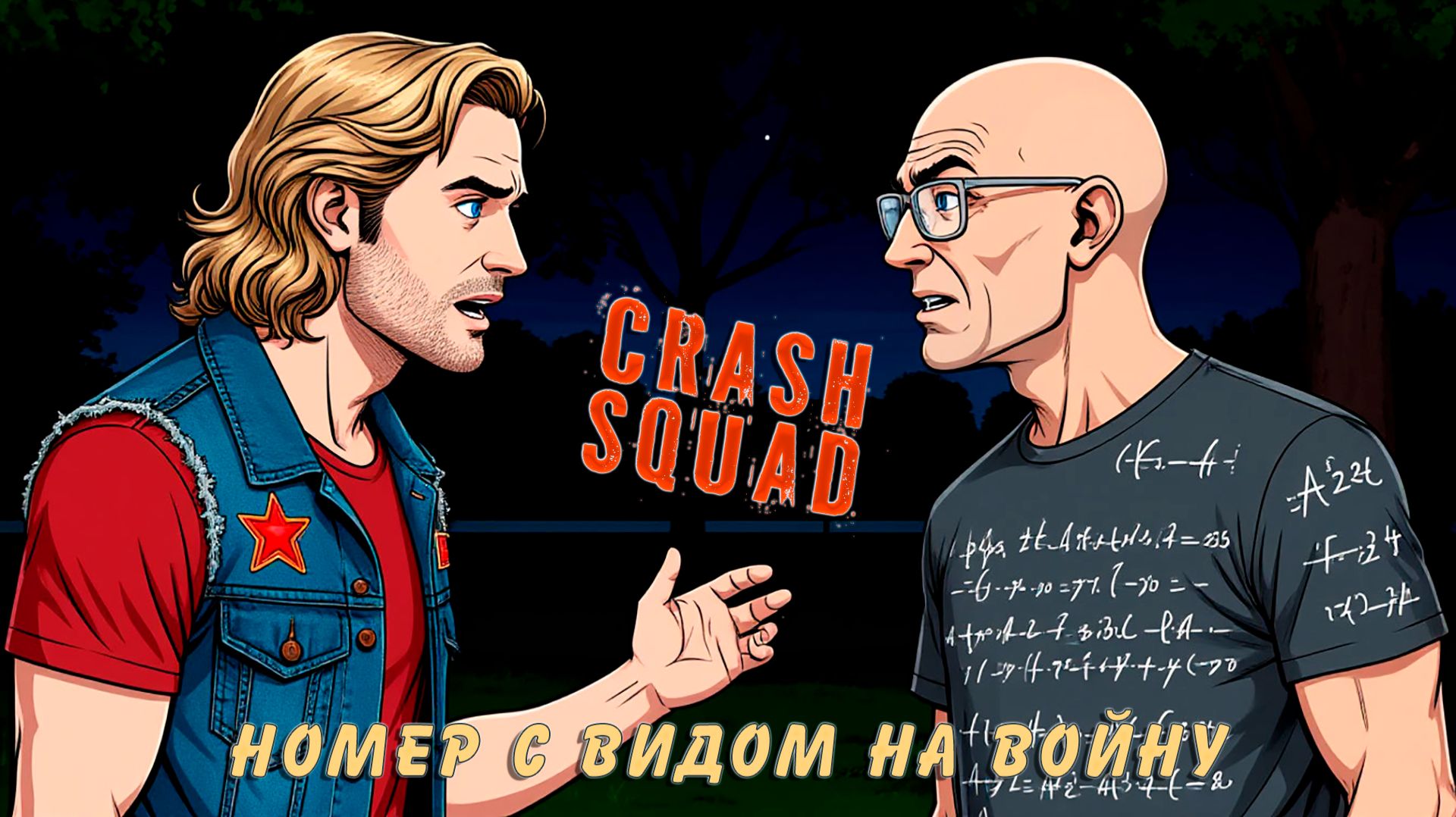 Crash Squad Номер с видом на войну 2025 story subs
