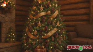 Как украсить дом и елку к Новому Году 2026 фото идеи для вдохновения 🎍🎄🎅🏼 (13)