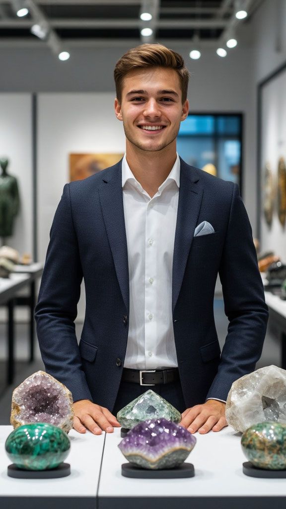 Ярмарка самоцветных камней.