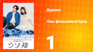 Наш фальшивый брак 1 сезон 1 серия