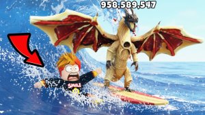 Самый Лучший БРЕЙНРОТ для Сёрфинга? Brainrot Tsunami 🌊 Roblox