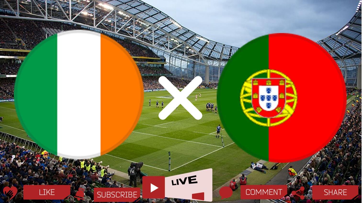 Ирландия - Португалия | Текстовая трансляция смотреть онлайн