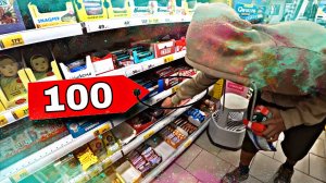 ЧТО КУПИТ ШКОЛЬНИК НА 100 РУБЛЕЙ !